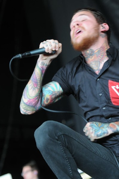 Devil Wears Prada at Mayhem Festival 2012 Gexa Energy Pavilion Dallas Texas