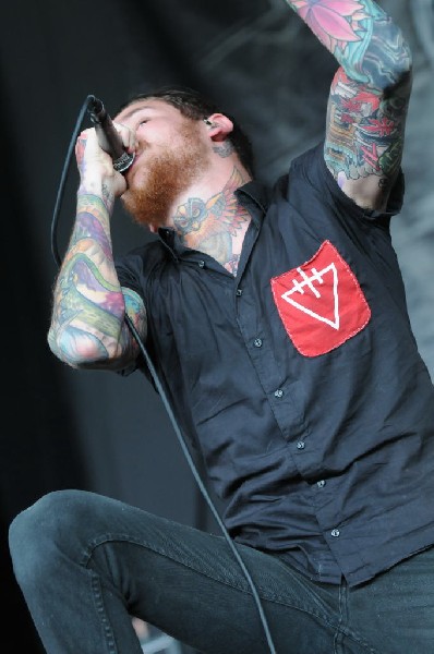 Devil Wears Prada at Mayhem Festival 2012 Gexa Energy Pavilion Dallas Texas