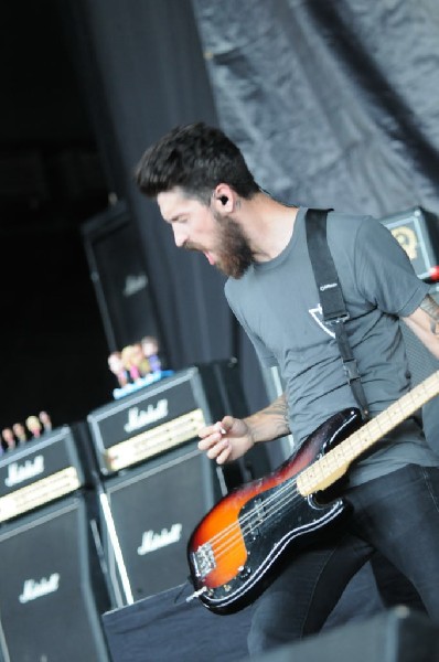 Devil Wears Prada at Mayhem Festival 2012 Gexa Energy Pavilion Dallas Texas