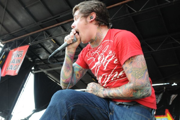 Devil Wears Prada at Warped Festival, San Antonio, Texas