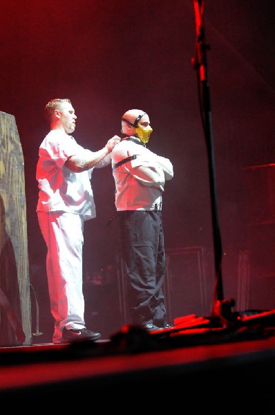 Disturbed at the Mayhem Festival Verizon Wireless Amphitheater