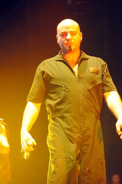 Disturbed at the Mayhem Festival Verizon Wireless Amphitheater