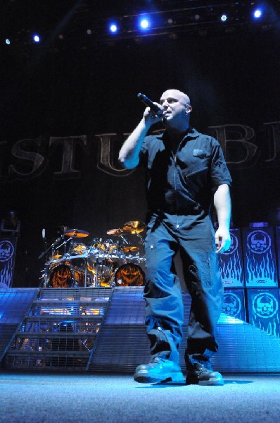 Disturbed at the Mayhem Festival Verizon Wireless Amphitheater