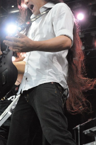 Dragonforce at the Mayhem Festival Verizon Wireless Amphitheater
