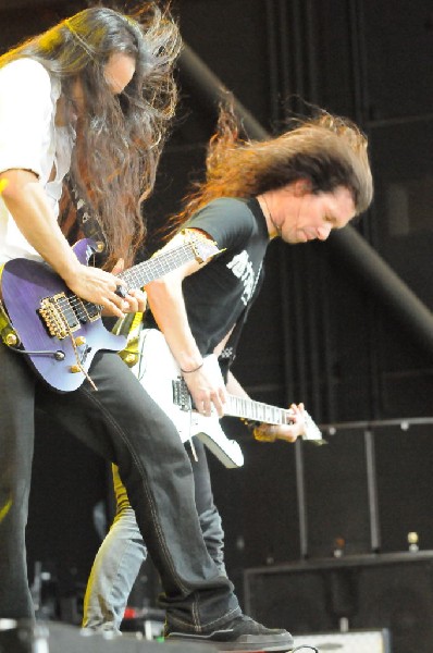 Dragonforce at the Mayhem Festival Verizon Wireless Amphitheater