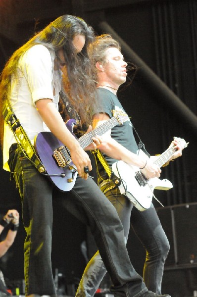 Dragonforce at the Mayhem Festival Verizon Wireless Amphitheater