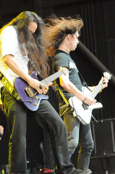 Dragonforce at the Mayhem Festival Verizon Wireless Amphitheater
