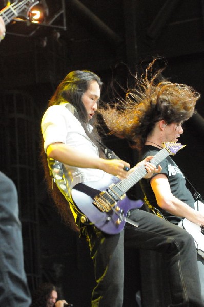 Dragonforce at the Mayhem Festival Verizon Wireless Amphitheater