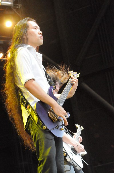 Dragonforce at the Mayhem Festival Verizon Wireless Amphitheater