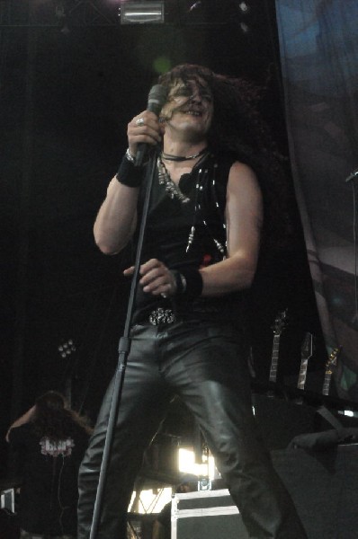 Dragonforce at the Mayhem Festival Verizon Wireless Amphitheater