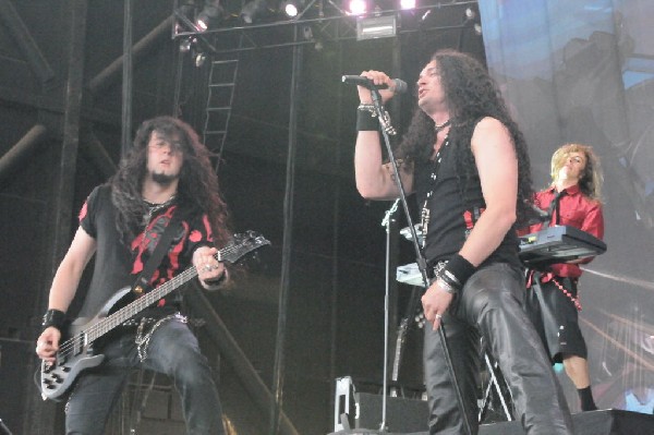 Dragonforce at the Mayhem Festival Verizon Wireless Amphitheater