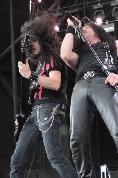 Dragonforce at the Mayhem Festival Verizon Wireless Amphitheater