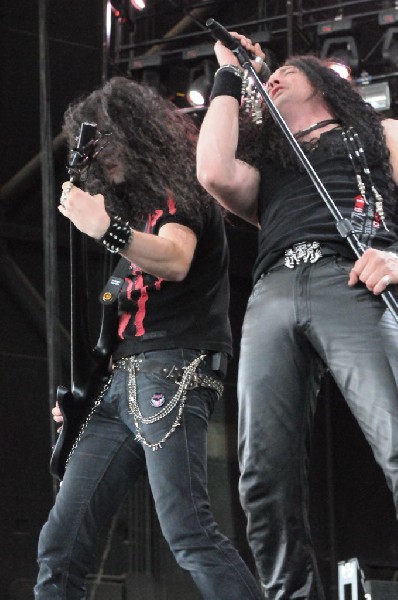 Dragonforce at the Mayhem Festival Verizon Wireless Amphitheater