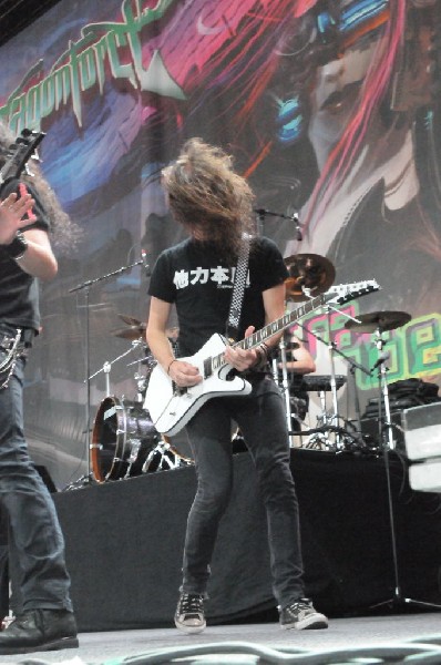 Dragonforce at the Mayhem Festival Verizon Wireless Amphitheater