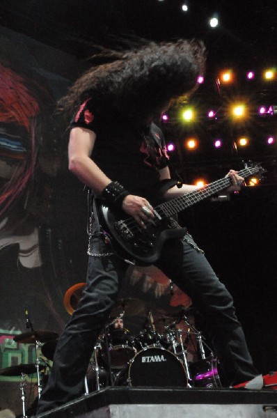 Dragonforce at the Mayhem Festival Verizon Wireless Amphitheater