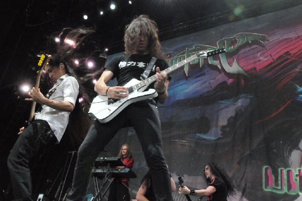 Dragonforce at the Mayhem Festival Verizon Wireless Amphitheater