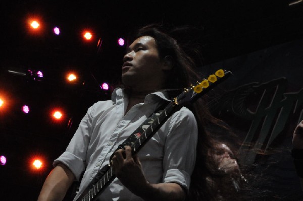 Dragonforce at the Mayhem Festival Verizon Wireless Amphitheater