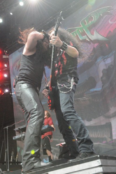 Dragonforce at the Mayhem Festival Verizon Wireless Amphitheater