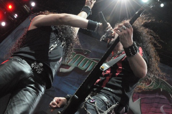 Dragonforce at the Mayhem Festival Verizon Wireless Amphitheater