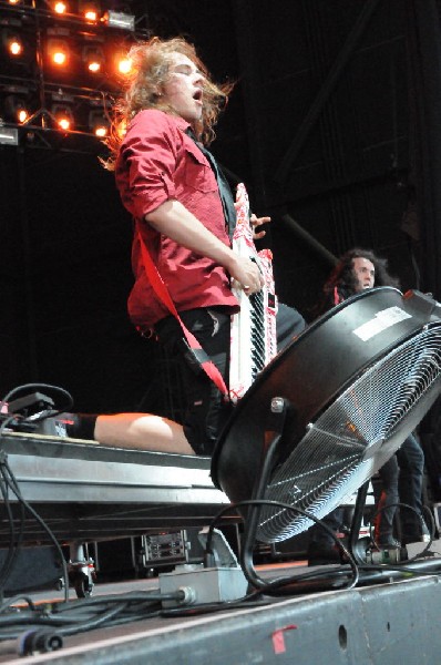 Dragonforce at the Mayhem Festival Verizon Wireless Amphitheater