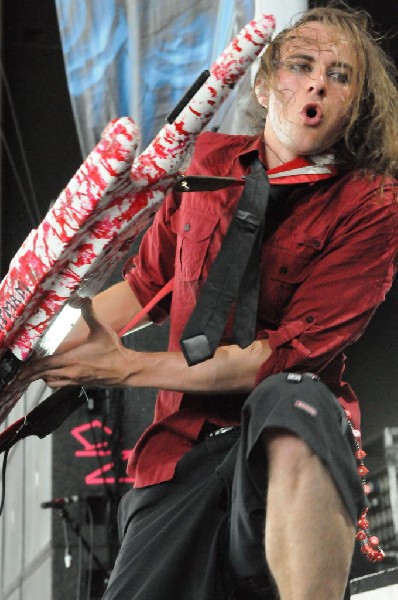 Dragonforce at the Mayhem Festival Verizon Wireless Amphitheater