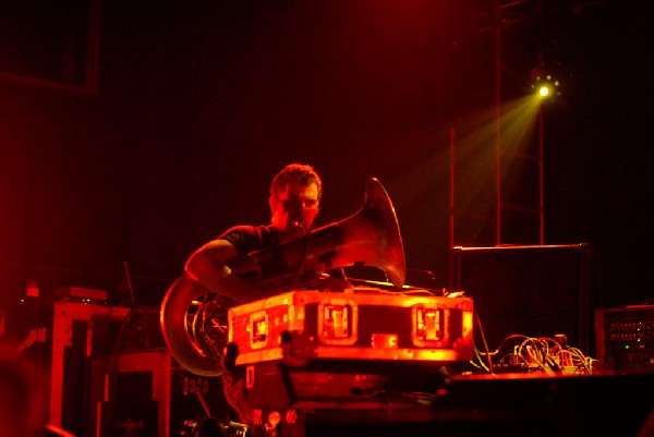 Drums and Tuba at Austin Music Hall, Austin, Tx