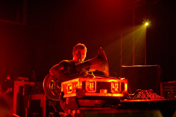 Drums and Tuba at Austin Music Hall, Austin, Tx
