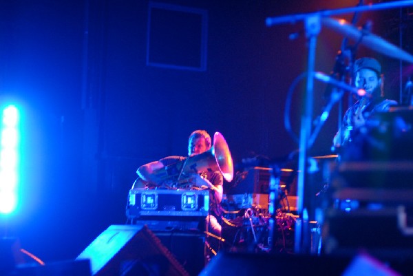 Drums and Tuba at Austin Music Hall, Austin, Tx