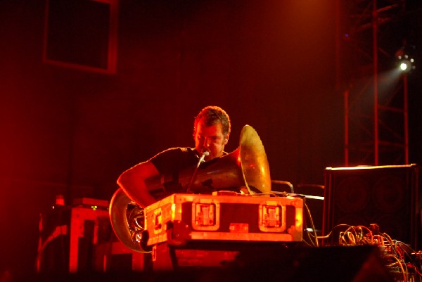 Drums and Tuba at Austin Music Hall, Austin, Tx