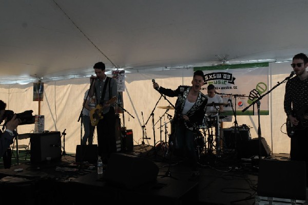 Esser at Transgressive Records Party, SXSW 2009, Austin, Texas