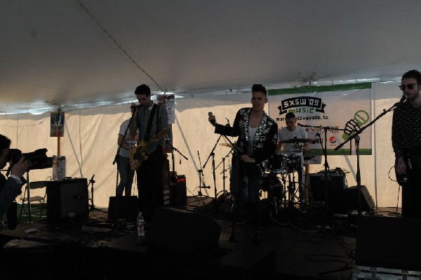 Esser at Transgressive Records Party, SXSW 2009, Austin, Texas