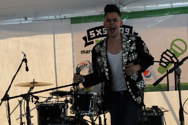 Esser at Transgressive Records Party, SXSW 2009, Austin, Texas