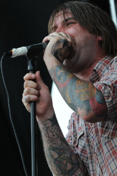 Every Time I Die on the Highway 1 Stage, Warped Tour, Verizon Wireless Amph
