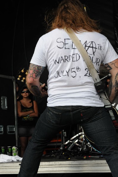 Every Time I Die on the Highway 1 Stage, Warped Tour, Verizon Wireless Amph