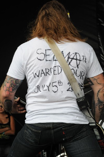 Every Time I Die on the Highway 1 Stage, Warped Tour, Verizon Wireless Amph