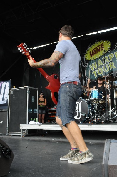 Every Time I Die on the Highway 1 Stage, Warped Tour, Verizon Wireless Amph