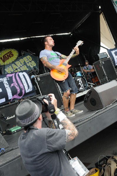 Every Time I Die on the Highway 1 Stage, Warped Tour, Verizon Wireless Amph