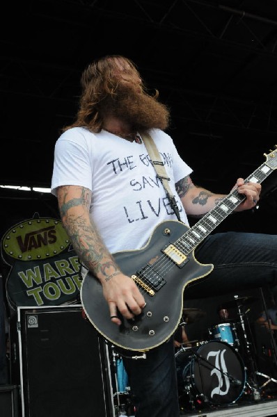 Every Time I Die on the Highway 1 Stage, Warped Tour, Verizon Wireless Amph