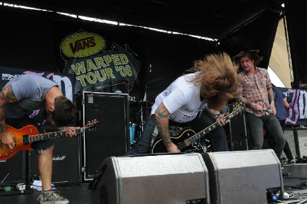 Every Time I Die on the Highway 1 Stage, Warped Tour, Verizon Wireless Amph