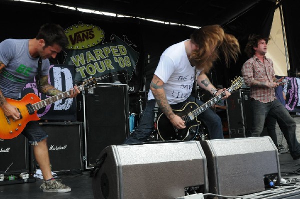 Every Time I Die on the Highway 1 Stage, Warped Tour, Verizon Wireless Amph