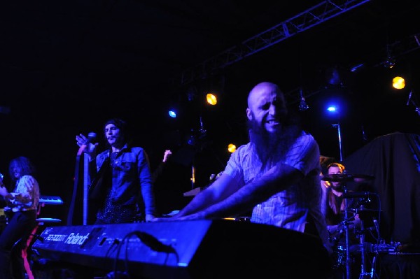 Foxy Shazam at La Zona Rosa, Austin, Texas 10/19/11 - photo by Jeff Barring