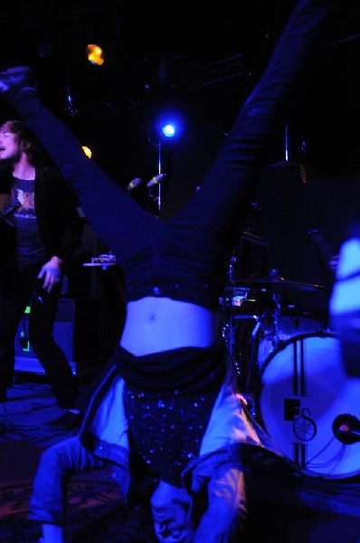 Foxy Shazam at La Zona Rosa, Austin, Texas 10/19/11 - photo by Jeff Barring