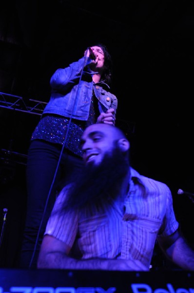 Foxy Shazam at La Zona Rosa, Austin, Texas 10/19/11 - photo by Jeff Barring