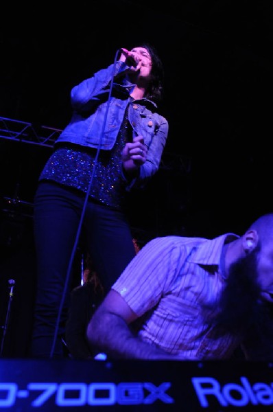 Foxy Shazam at La Zona Rosa, Austin, Texas 10/19/11 - photo by Jeff Barring