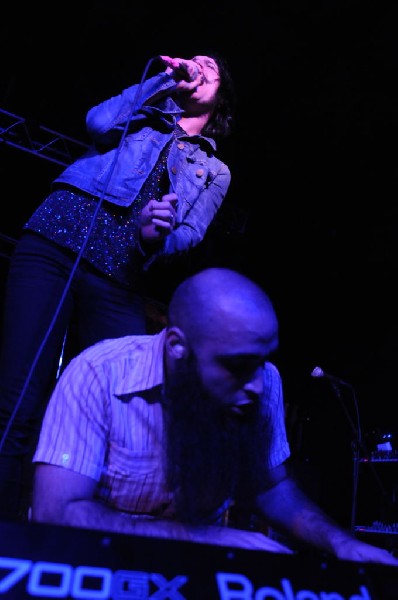 Foxy Shazam at La Zona Rosa, Austin, Texas 10/19/11 - photo by Jeff Barring