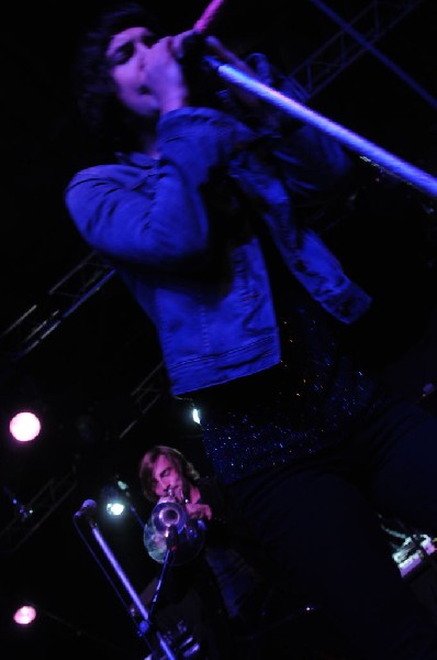 Foxy Shazam at La Zona Rosa, Austin, Texas 10/19/11 - photo by Jeff Barring
