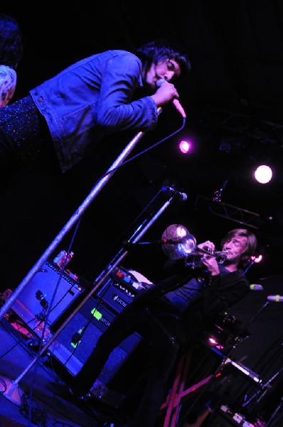 Foxy Shazam at La Zona Rosa, Austin, Texas 10/19/11 - photo by Jeff Barring