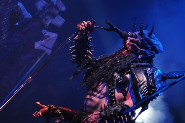 GWAR at the Austin Music Hall, Austin, Texas - 09/27/09