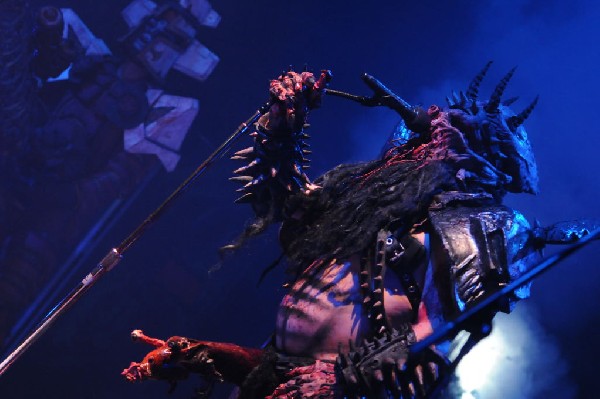 GWAR at the Austin Music Hall, Austin, Texas - 09/27/09