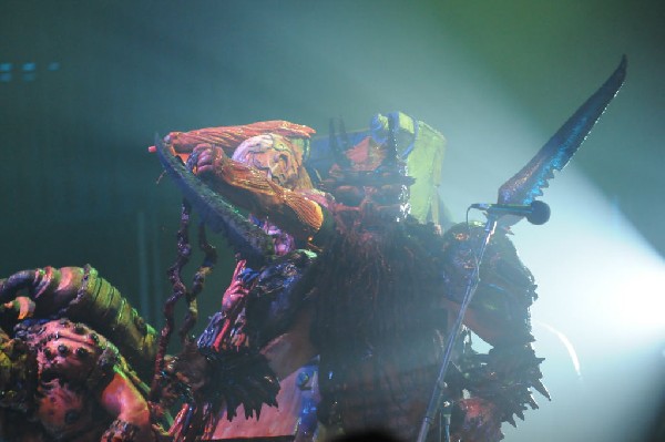 GWAR at the Austin Music Hall, Austin, Texas - 09/27/09